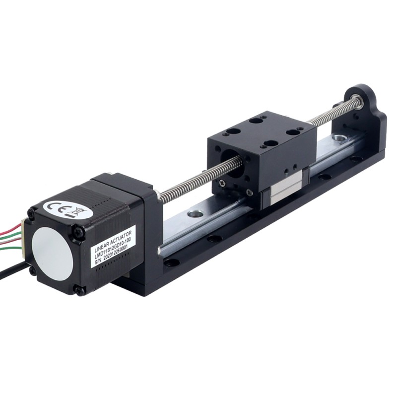 Nema 11 Stepper Lead Screw Linear Actuator 1.0A Stroke 100mm 0.05Nm(7.08oz.in) Lead 2.54mm(0.1") with Sensor