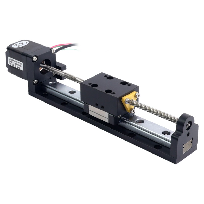 Nema 11 Stepper Lead Screw Linear Actuator 1.0A Stroke 100mm 0.05Nm(7.08oz.in) Lead 5.08mm(0.2") with Sensor