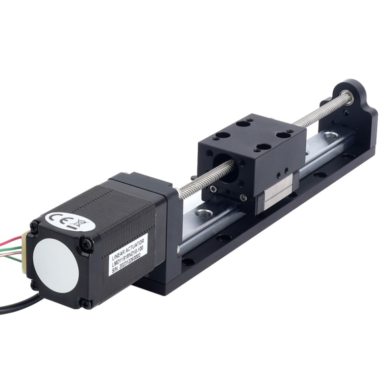 Nema 11 Stepper Lead Screw Linear Actuator 1.0A Stroke 100mm 0.1Nm(14.16oz.in) Lead 10.16mm(0.4") with Sensor