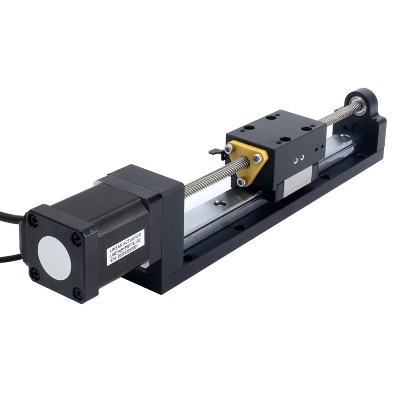 Nema 14 Stepper Lead Screw Linear Actuator 1.5A Stroke 120mm 0.2Nm(28.32oz.in) Lead 12.7mm(0.5") with Sensor