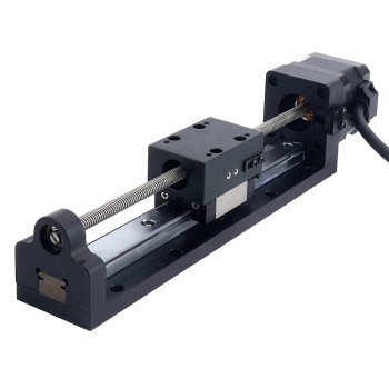 Nema 17 Stepper Lead Screw Linear Actuator 1.5A Stroke 120mm 0.25Nm(35.40oz.in) Lead 2.54mm(0.1") with Sensor