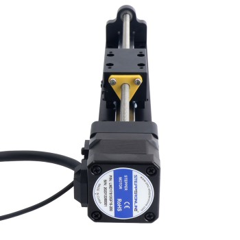 Nema 17 Stepper Lead Screw Linear Actuator 1.5A Stroke 200mm 0.25Nm(35.40oz.in) Lead 2.54mm(0.1") with Sensor