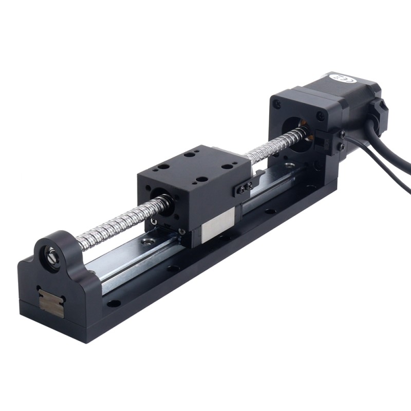 Nema 17 Stepper Ball Screw Linear Actuator 2.5A Stroke 120mm 0.5Nm(70.81oz.in) Lead 8mm(0.314961") with Sensor