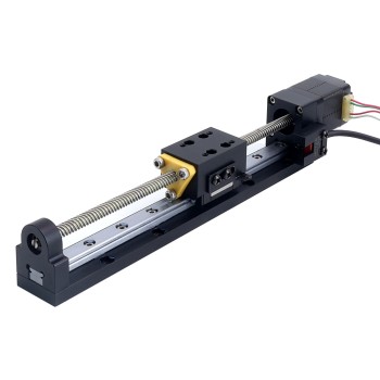 Nema 8 Stepper Lead Screw Linear Actuator 0.5A Stroke 90mm 0.01Nm(1.416oz.in) Lead 5.08mm(0.2") with Sensor