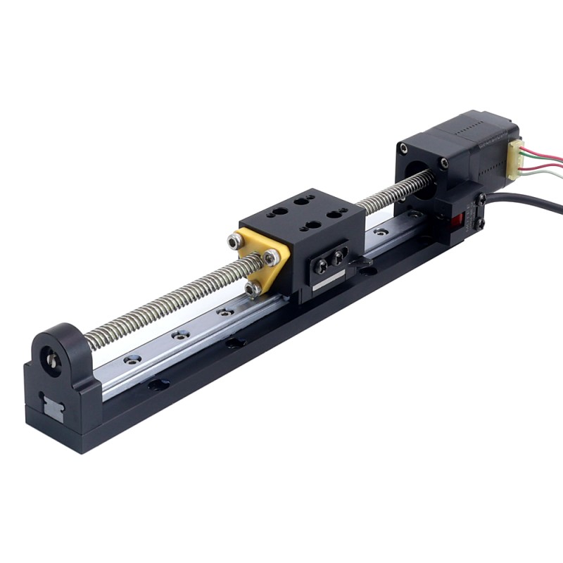 Nema 8 Stepper Lead Screw Linear Actuator 0.5A Stroke 90mm 0.01Nm(1.416oz.in) Lead 5.08mm(0.2") with Sensor