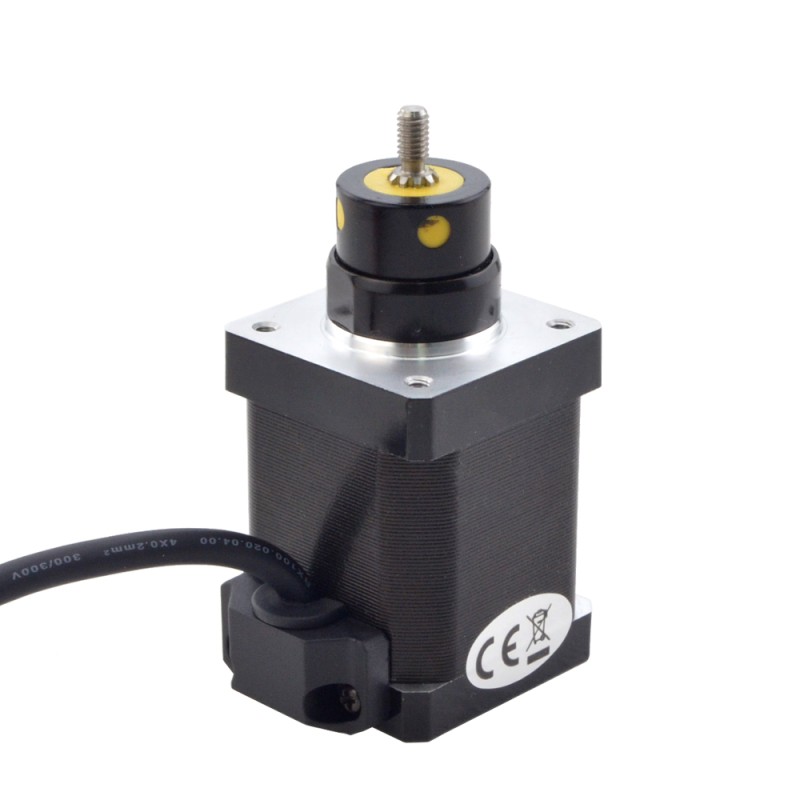 NEMA 14 Captive Acme Linear Stepper Motor 1.5A 47mm Stack Screw Lead 2.54mm(0.1") Travel 12.7mm