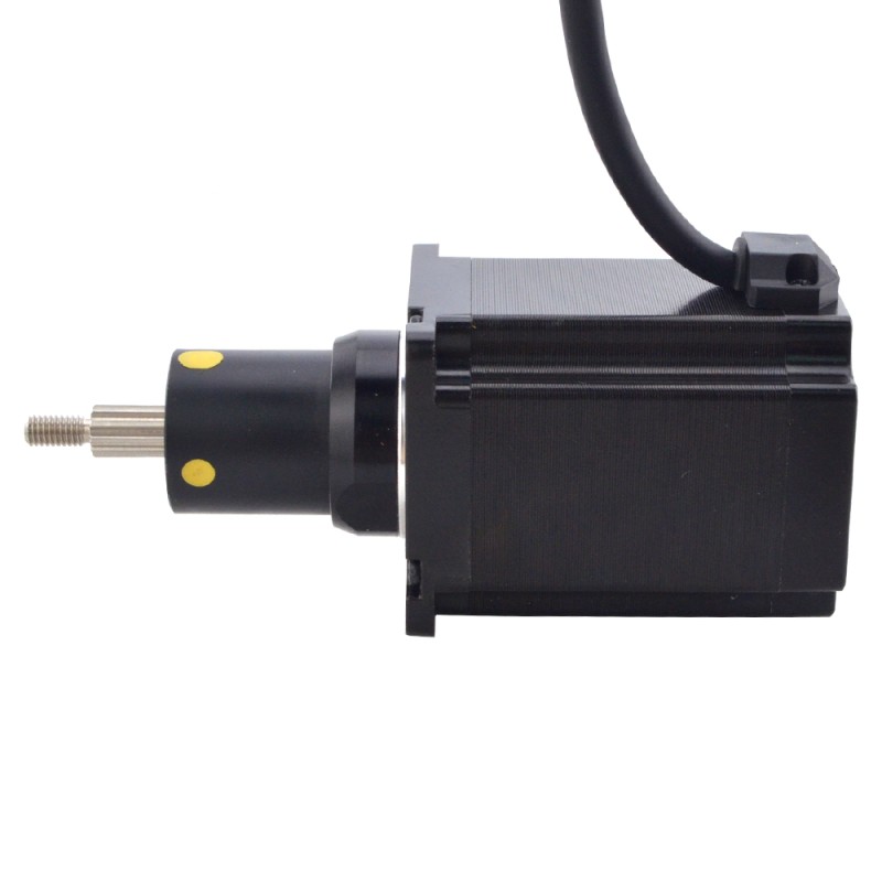 NEMA 23 Captive Acme Linear Stepper Motor 4.0A 75mm Stack Screw Lead 2.54mm(0.1") Travel 31.8mm