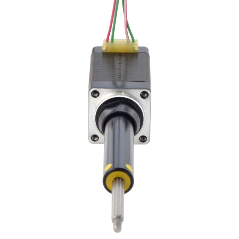NEMA 8 Captive Acme Linear Stepper Motor 0.5A 38.2mm Stack Screw Lead 2mm(0.07874") Travel 38.1mm