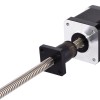 Anti-backlash Screw Nut Nema 17 External 48mm Stack 0.4A Lead 2mm(0.07874") Length 300mm