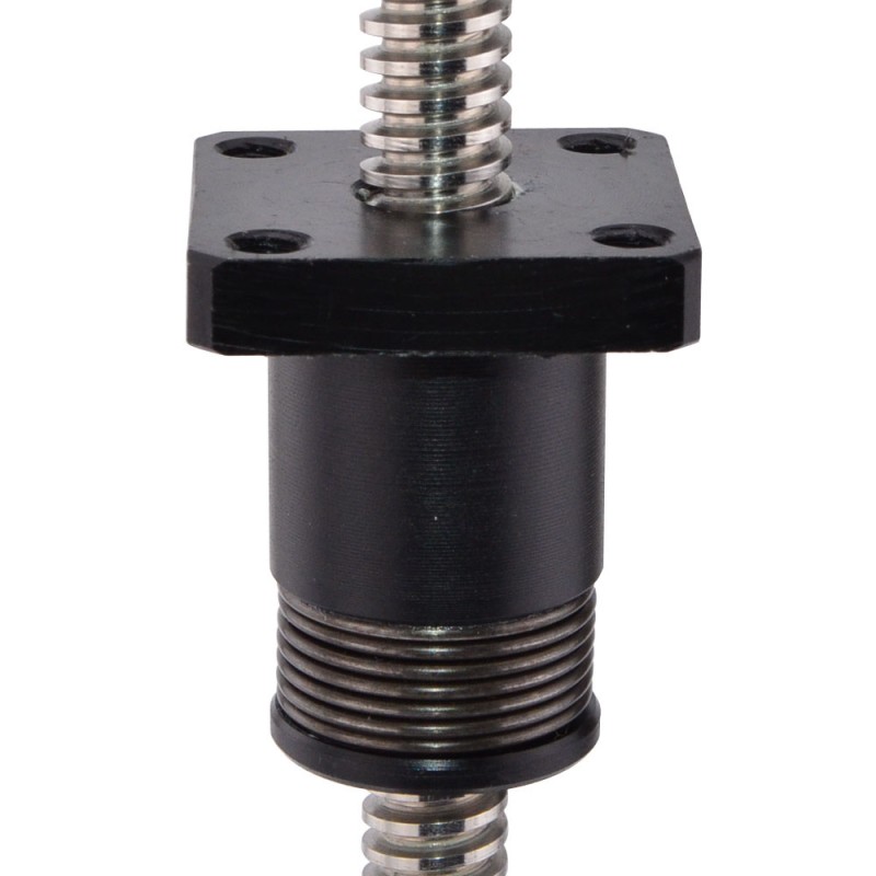 Anti-backlash Screw Nut Nema 17 External 48mm Stack 0.4A Lead 2mm(0.07874") Length 300mm