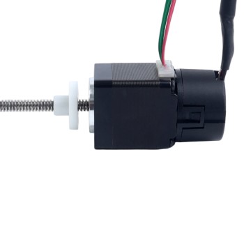 NEMA 11 External Acme Linear Stepper Motor 1.0A 32mm Stack Screw Lead 1.27mm(0.05") w/ Optical Incremental Encoder 1000PPR