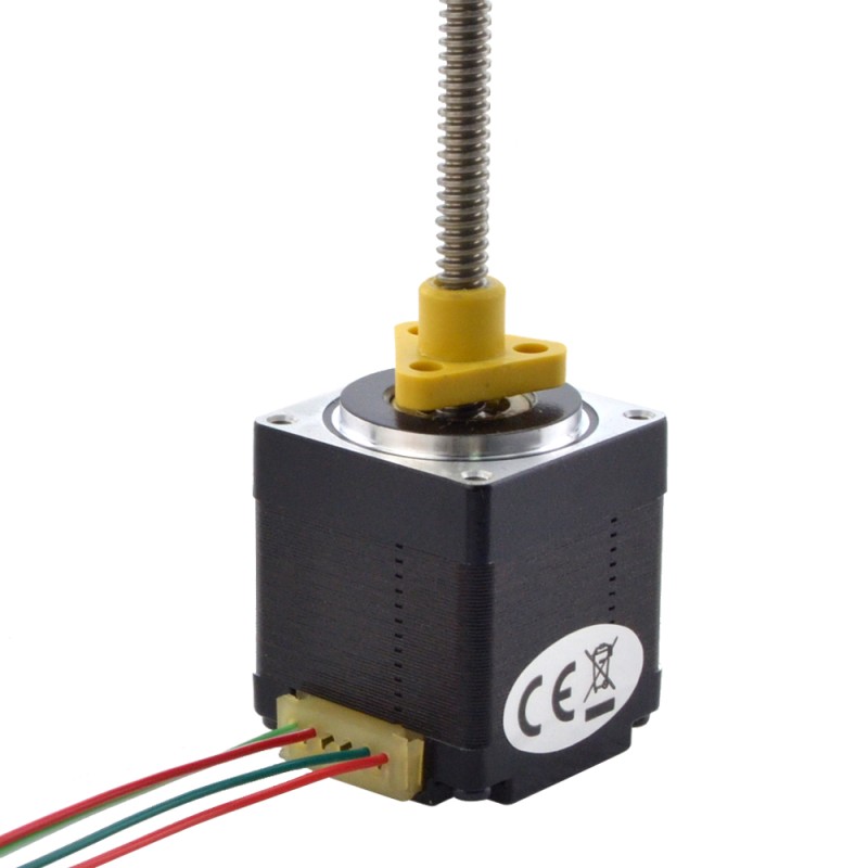 NEMA 11 External Acme Linear Stepper Motor 1.0A 32.2mm Stack Screw Lead 1.27mm(0.05") Lead Length 150mm