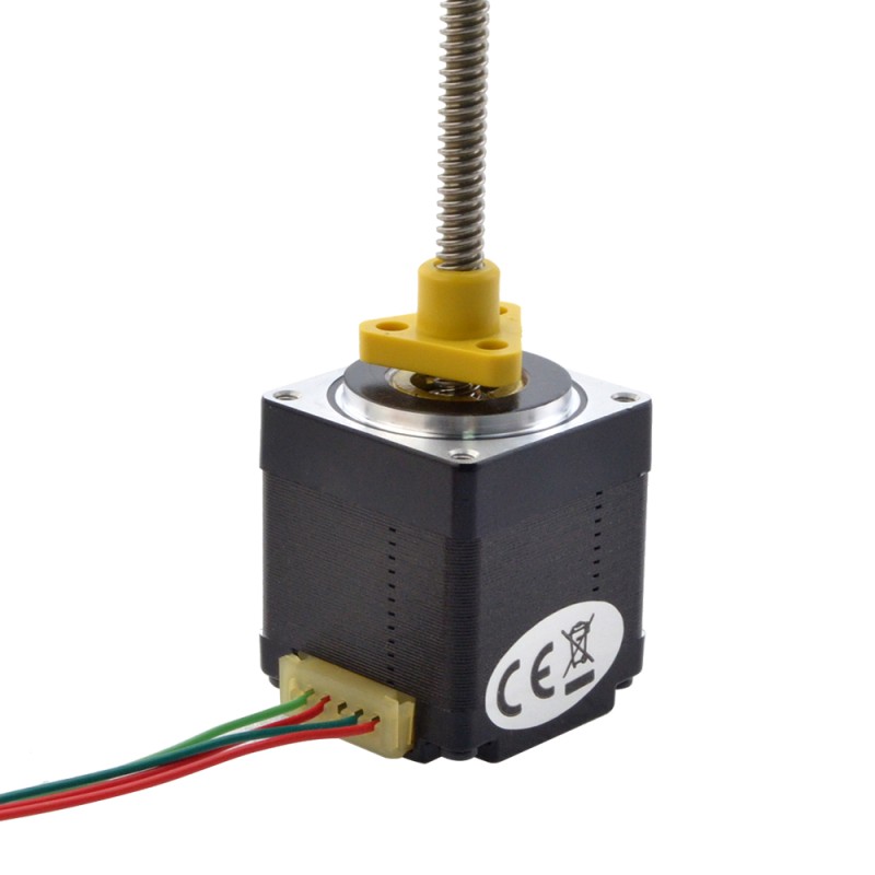 NEMA 11 External Acme Linear Stepper Motor 1.0A 32.2mm Stack Screw Lead 2.54mm(0.1") Lead Length 150mm