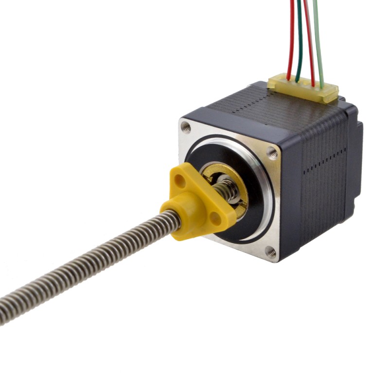 NEMA 11 External Acme Linear Stepper Motor 1.0A 32.2mm Stack Screw Lead 2.54mm(0.1") Lead Length 150mm