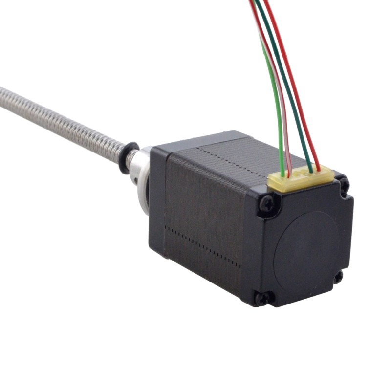 NEMA 11 External Ball Screw Linear Stepper Motor 1.0A 46mm Stack Screw Lead 2mm(0.07874") Lead Length 150mm