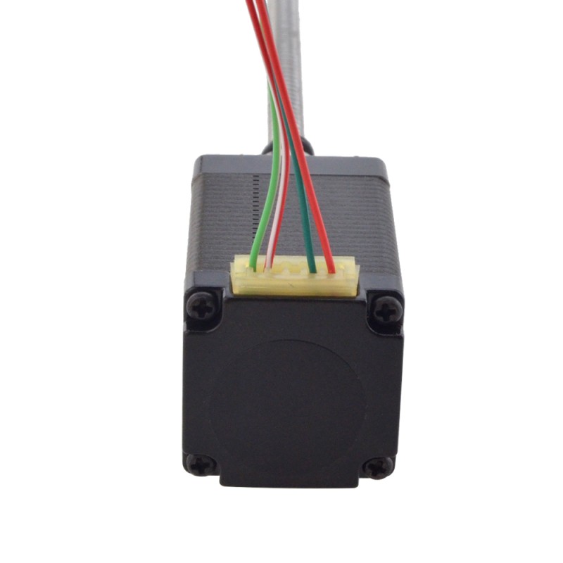 NEMA 11 External Ball Screw Linear Stepper Motor 1.0A 46mm Stack Screw Lead 2mm(0.07874") Lead Length 150mm