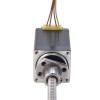 NEMA 11 External Ball Screw Linear Stepper Motor 1.0A 46mm Stack Screw Lead 2mm(0.07874") Lead Length 150mm