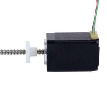 NEMA 11 External Acme Linear Stepper Motor 1.0A 46mm Stack Screw Lead 2.54mm(0.1") Lead Length 250mm