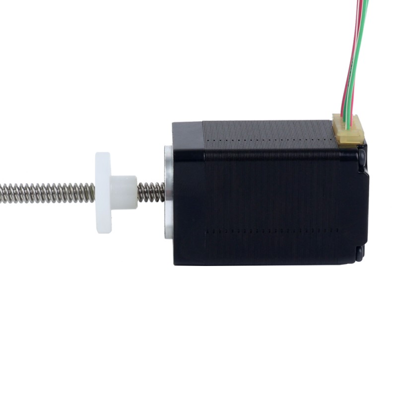 NEMA 11 External Acme Linear Stepper Motor 1.0A 46mm Stack Screw Lead 2.54mm(0.1") Lead Length 250mm