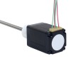 NEMA 11 External Acme Linear Stepper Motor 1.0A 46mm Stack Screw Lead 2.54mm(0.1") Lead Length 250mm
