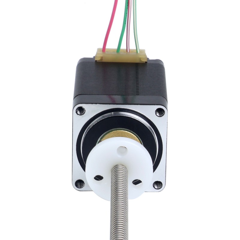 NEMA 11 External Acme Linear Stepper Motor 1.0A 46mm Stack Screw Lead 2.54mm(0.1") Lead Length 250mm