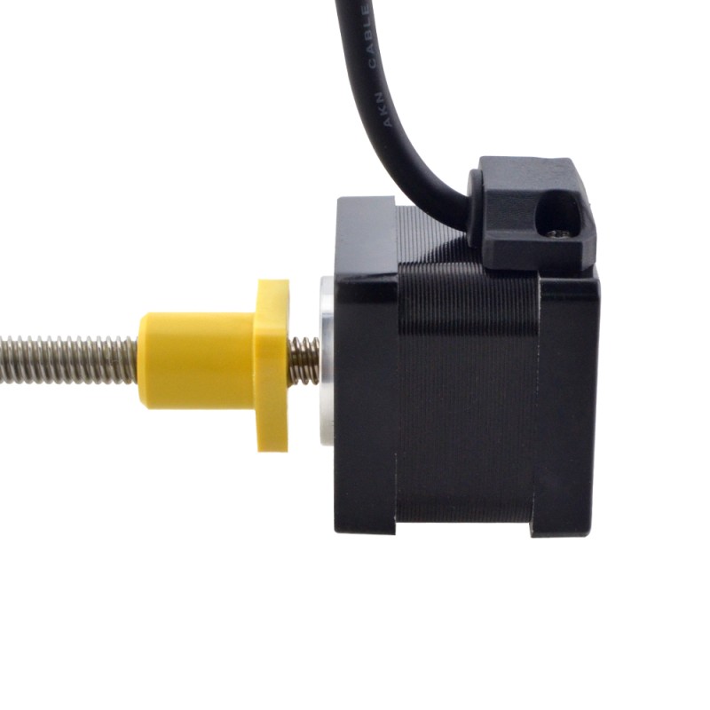 NEMA 14 External Acme Linear Stepper Motor 1.5A 34mm Stack Screw Lead 2.54mm(0.1") Lead Length 150mm