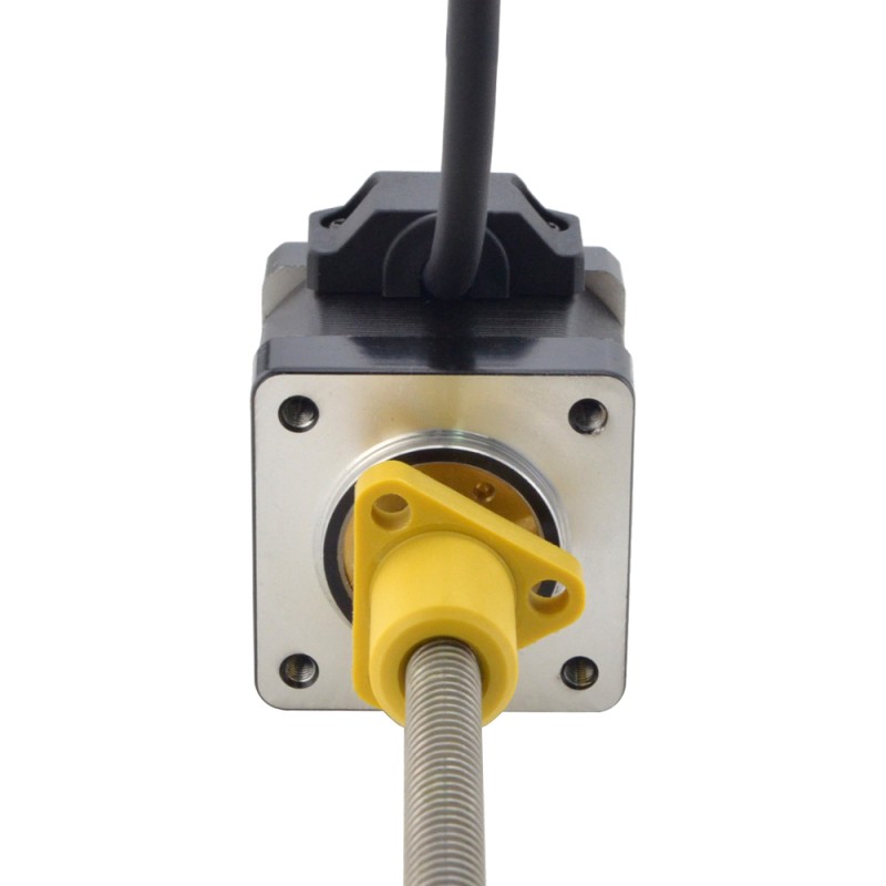 NEMA 14 External Acme Linear Stepper Motor 1.5A 34mm Stack Screw Lead 2.54mm(0.1") Lead Length 150mm