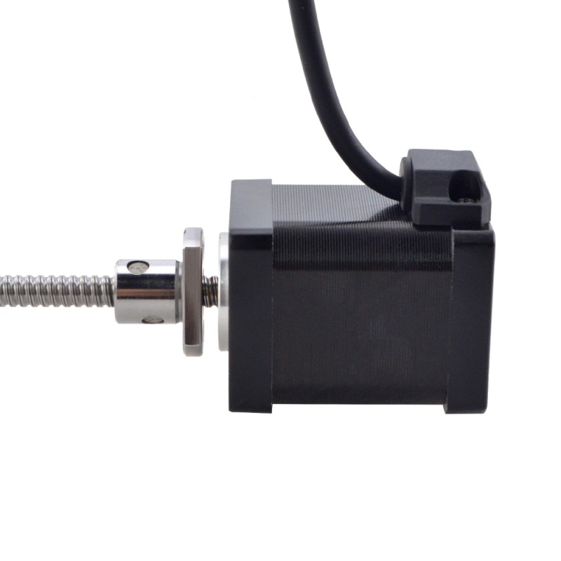 NEMA 14 External Ball Screw Linear Stepper Motor 1.5A 47mm Stack Screw Lead 2mm(0.07874") Lead Length 150mm