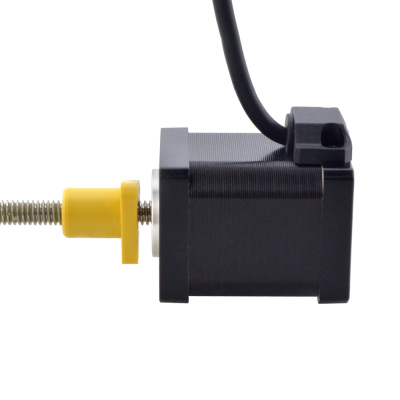 NEMA 14 External Acme Linear Stepper Motor 1.5A 47mm Stack Screw Lead 1.27mm(0.05") Lead Length 150mm