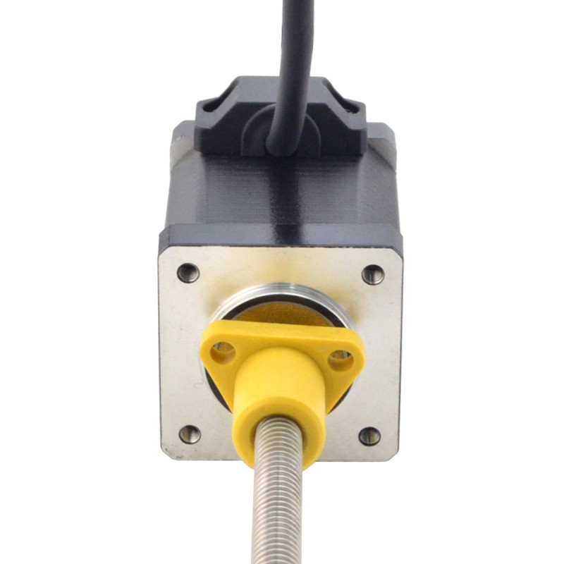 NEMA 14 External Acme Linear Stepper Motor 1.5A 47mm Stack Screw Lead 1.27mm(0.05") Lead Length 150mm