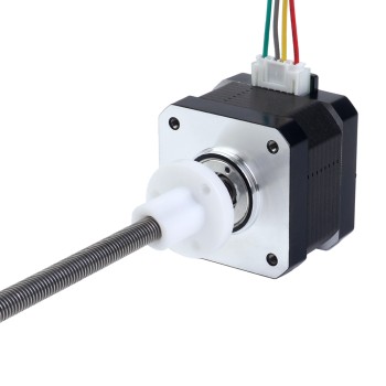 Nema 17 External 34mm Stack 0.4A Lead 2mm(0.07874") Length 200mm