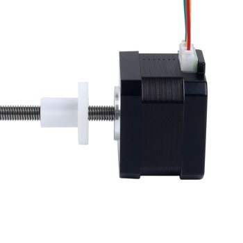 Nema 17 External 34mm Stack 0.4A Lead 2mm(0.07874") Length 200mm