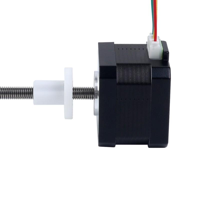 Nema 17 External 34mm Stack 0.4A Lead 2mm(0.07874") Length 200mm