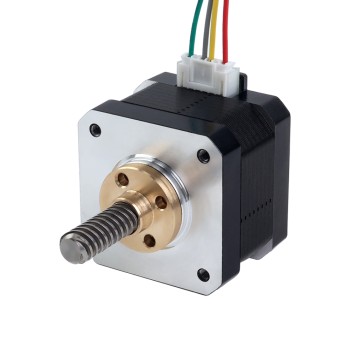 Nema 17 External 34mm Stack 0.4A Lead 8mm(0.31496") Length 32mm