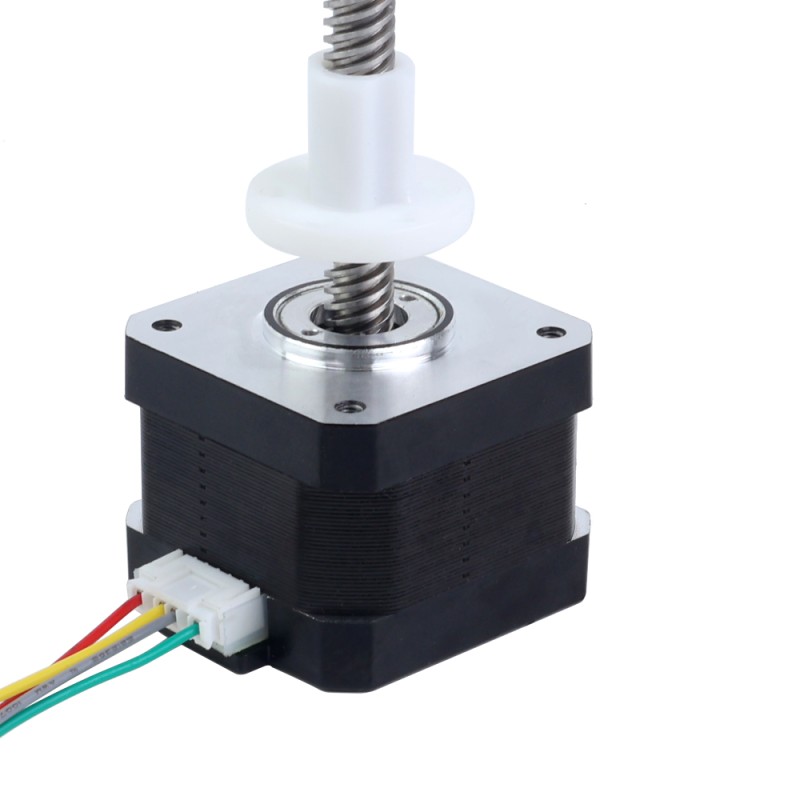 Nema 17 External 34mm Stack 0.4A Lead 8mm(0.31496") Length 150mm