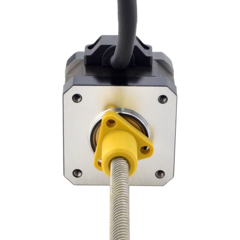 NEMA 17 External Acme Linear Stepper Motor 1.5A 34mm Stack Screw Lead 12.7mm(0.5") Lead Length 150mm