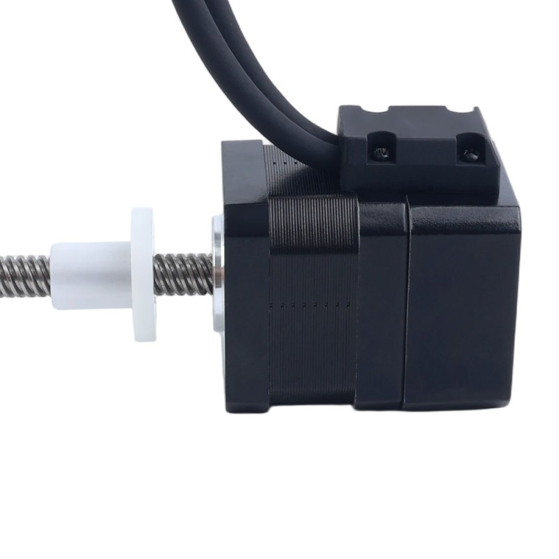 Nema 17 External 34mm Stack 1.68A Lead 8mm(0.31496") Length 200mm w/ Optical Incremental Encoder 1000PPR