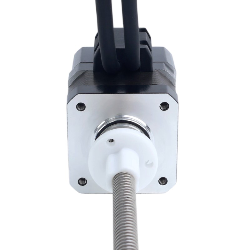 Nema 17 External 34mm Stack 1.68A Lead 8mm(0.31496") Length 200mm w/ Optical Incremental Encoder 1000PPR