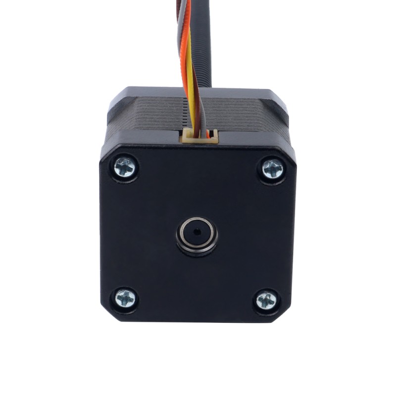 Nema 17 High Temp External Trapezoidal Linear Stepper Motor 1.68A Lead 4mm(0.15748") Screw Length 350mm