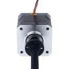 Nema 17 High Temp External Trapezoidal Linear Stepper Motor 1.68A Lead 4mm(0.15748") Screw Length 350mm