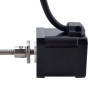 NEMA 17 External Ball Screw Linear Stepper Motor 2.5A 48mm Stack Screw Lead 2mm(0.07874") Lead Length 150mm