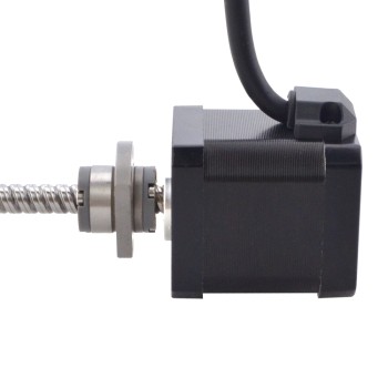 NEMA 17 External Ball Screw Linear Stepper Motor 2.5A 48mm Stack Screw Lead 8mm(0.3150") Lead Length 150mm