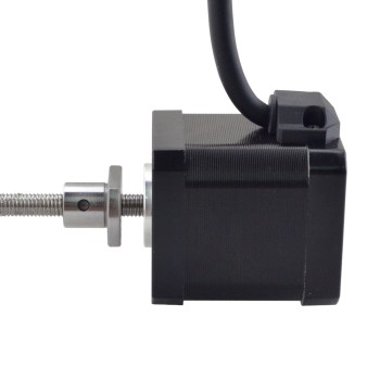 NEMA 17 External Ball Screw Linear Stepper Motor 2.5A 48mm Stack Screw Lead 1mm(0.03937") Lead Length 150mm