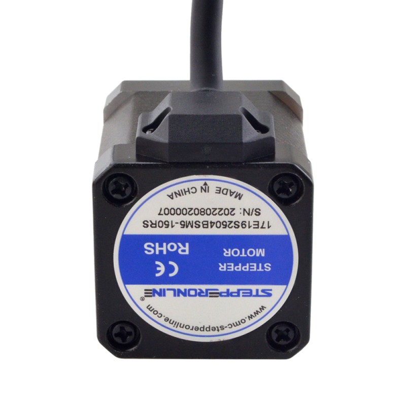 NEMA 17 External Ball Screw Linear Stepper Motor 2.5A 48mm Stack Screw Lead 1mm(0.03937") Lead Length 150mm