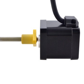 NEMA 17 External Acme Linear Stepper Motor 2.5A 48mm Stack Screw Lead 1.27mm(0.05") Lead Length 150mm
