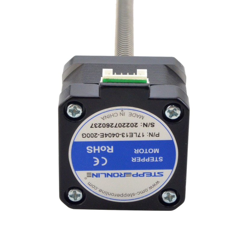 Nema 17 External 34mm Stack 0.4A Lead 8mm(0.31496") Length 200mm