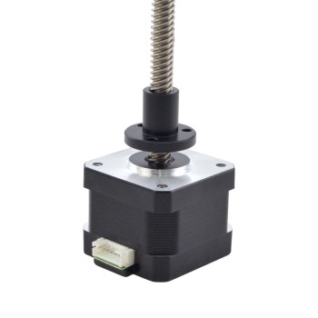 Nema 17 External 34mm Stack 0.4A Lead 8mm(0.31496") Length 200mm