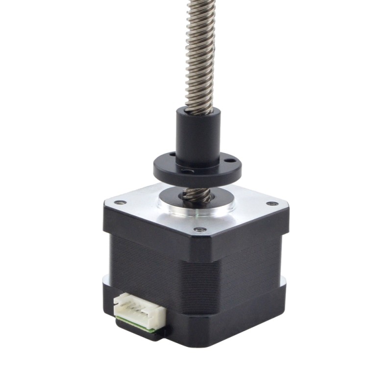 Nema 17 External 34mm Stack 0.4A Lead 8mm(0.31496") Length 200mm