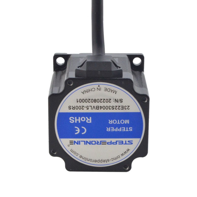 NEMA 23 External Ball Screw Linear Stepper Motor 3.0A 56mm Stack Screw Lead 5mm(0.1969") Lead Length 200mm
