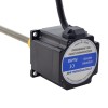NEMA 23 External Acme Linear Stepper Motor 3.0A 56mm Stack Screw Lead 2.54mm(0.1") Lead Length 200mm